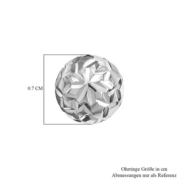 925 Silber platiniert Ohrringe image number 6