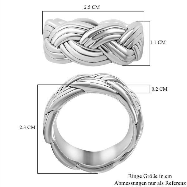 Elektroform Liebesknoten Ring image number 4