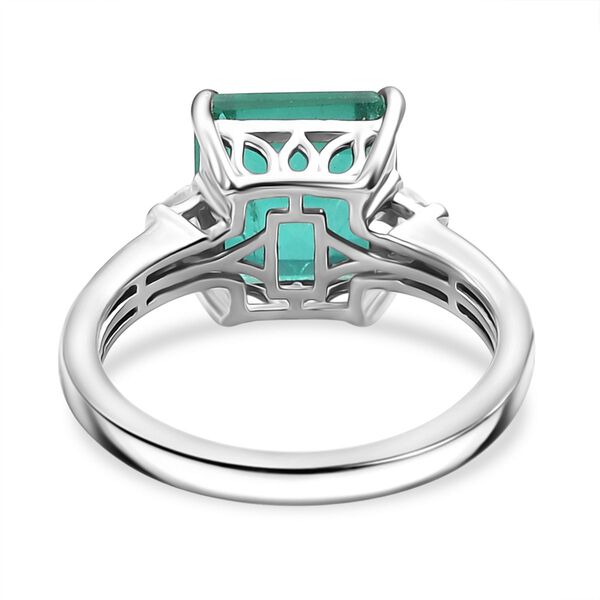 Smaragd Triplett Quarz und Topas Ring - 5,79 ct. image number 6