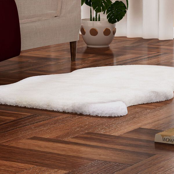 Luxury Edition: Wolkenweicher Kunstfell-Teppich, Elfenbein image number 2