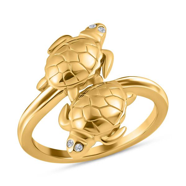 GP Sea Life Kollektion-Diamant und Kanchanaburi blauer Saphir Ring image number 4