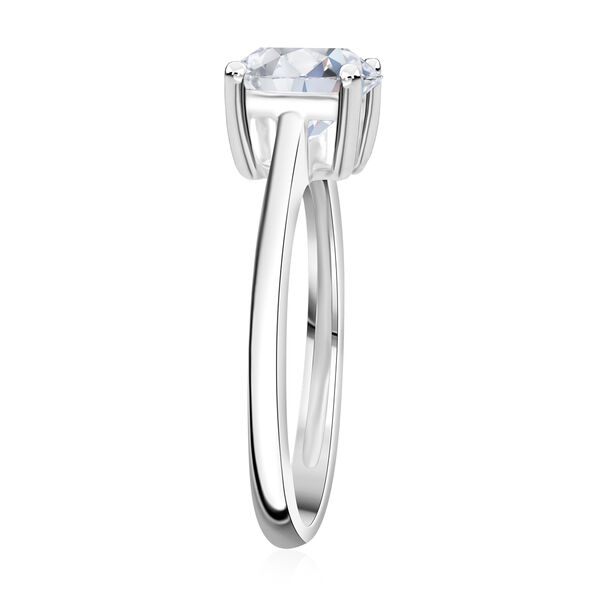 LUXURIANT SGL zertifizierter VS-EF Labor Diamant Ring in 585 Weißgold - 3 ct. image number 9