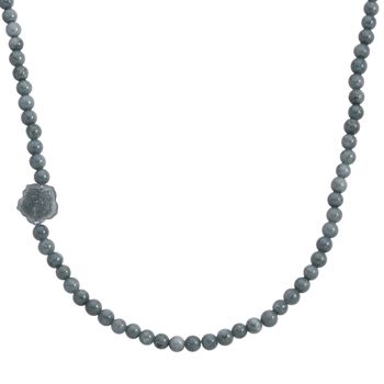 D'Joy nat&uuml;rliche Olmek Jadeit 50cm Halskette - 170 ct.