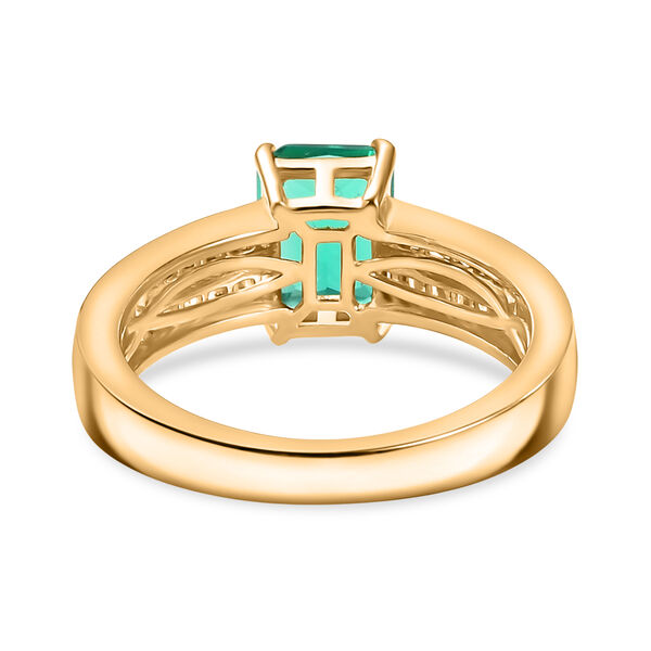 AAA Socoto Smaragd und Diamant Ring - 1,80 ct. image number 6