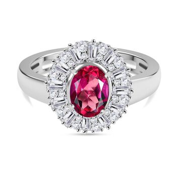 Labor roter Beryll und Zirkon-Ring - 2,22 ct.