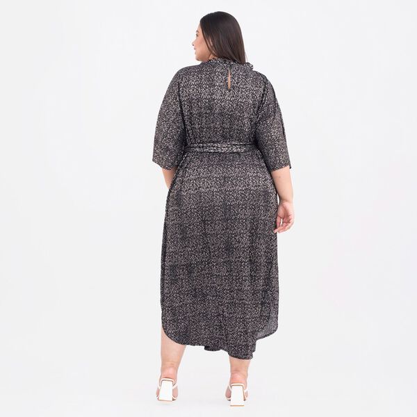 Tamsy: Gala-Kleid mit feinem Plissee, one size, Schwarz image number 2