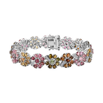 AA Multi-Turmalin und Zirkon Armband