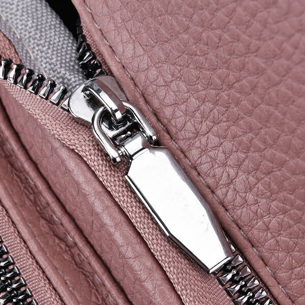 PU Brusttasche, 19x10x30cm, Rosa image number 6