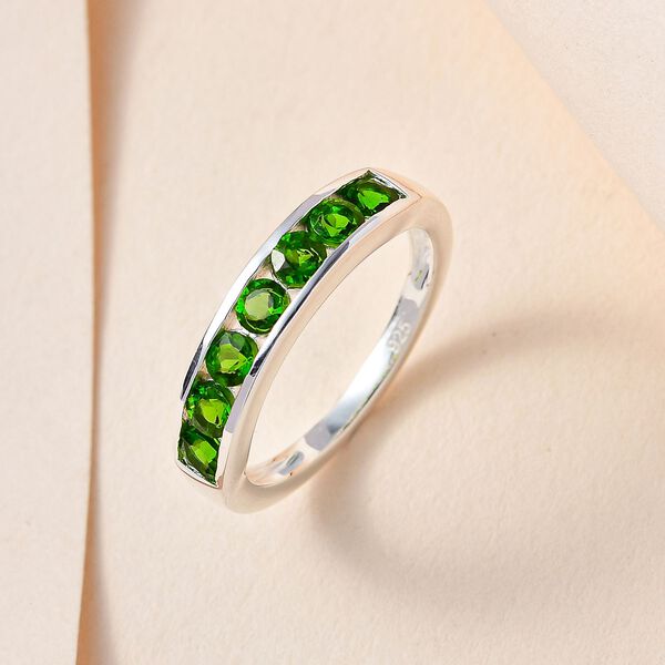 Natürlicher Chromdiopsid-Ring - 0,89 ct. image number 2