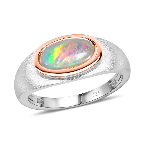 Nat&uuml;rlicher, &auml;thiopischer Welo Opal-Ring - 0,91 ct. image number 5