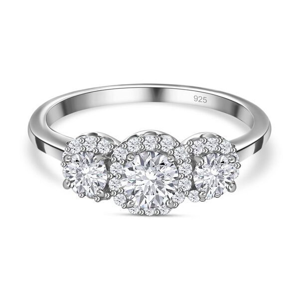 Moissanit Ring - 0,98 ct. image number 0