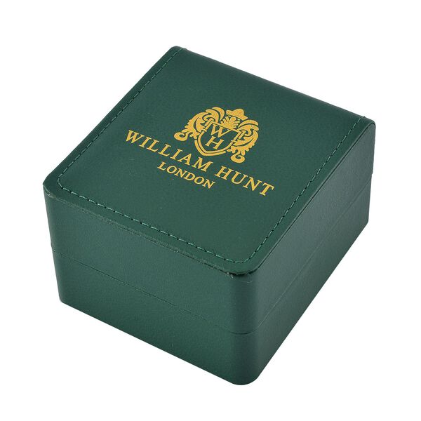 WILLIAM HUNT Wasserdichte Uhr mit Automatikwerk und Netzarmband in Goldton, 24cm image number 9