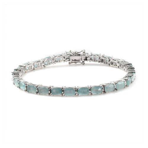 Grandidierit Armband 19 cm 925 Silber platiniert ca. 12,18 ct image number 0