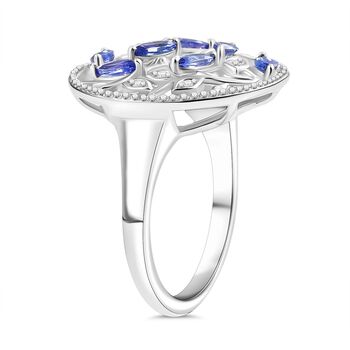 D'Joy Tansanit und Zirkon Ring - 0,86 ct.