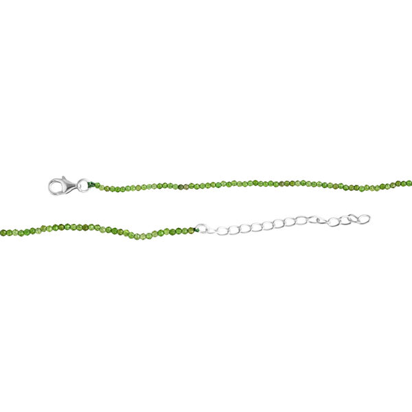 Nat&uuml;rliche Chromdiopsid 45+5cm Halskette - 10,45 ct. image number 4