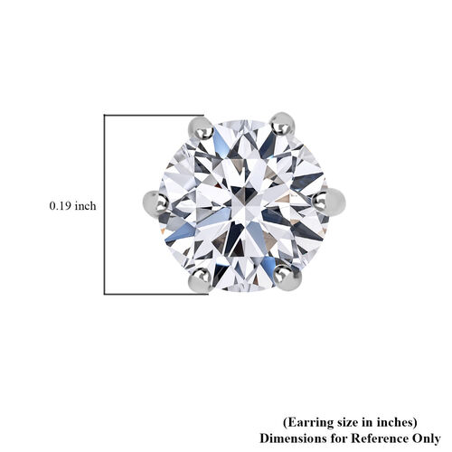 LUXURIANT DIAMOND- SI Labor Diamant Ohrringe in 585 Weißgold - 1 ct. image number 5