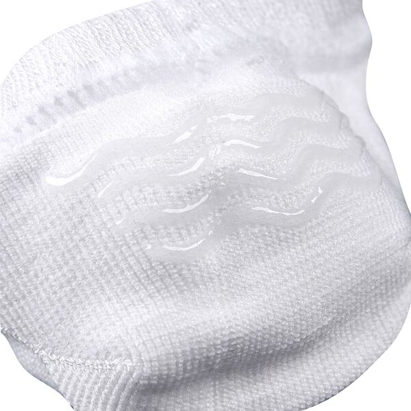 4er Set - Bambussocken mit Silikonferse, 26-30cm, 41-47, Wei&szlig; image number 5