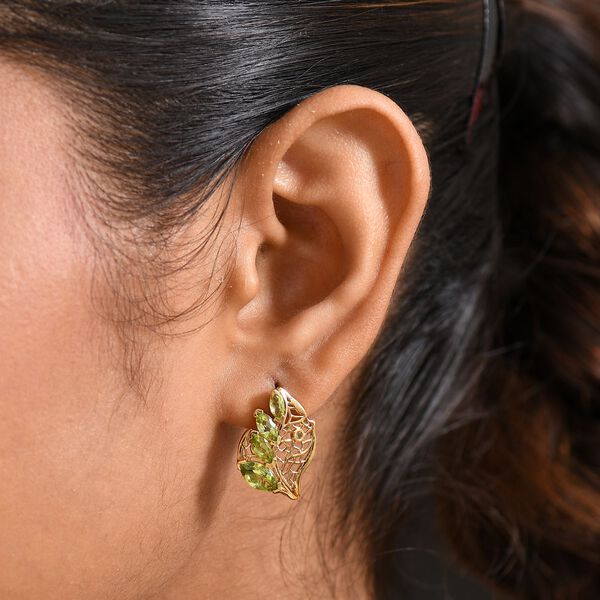 D’Joy Peridot Ohrringe - 2,55 ct. image number 3