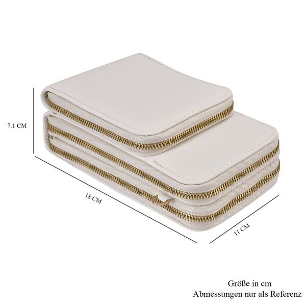 Modische Umh&auml;ngetasche mit RFID-Schutz, wei&szlig; Gr&ouml;&szlig;e: 11x7x18cm, wei&szlig; image number 7