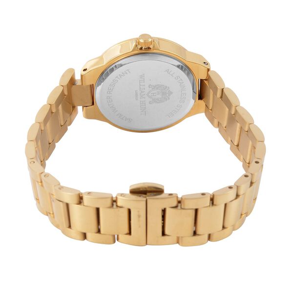 William Hunt - Moissanit-Akzent-Uhr mit japanischem Miyota-Uhrwerk - 0,20 ct. image number 6