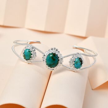 Sierra Nevada T&uuml;rkis 19cm Armreif - 8,89 ct.