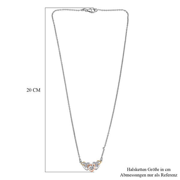 LUXURIANT DIAMOND - Lab Grown Diamant SI-GH Halskette ca. 45 cm 925 Silber ca. 0,25 ct. image number 5