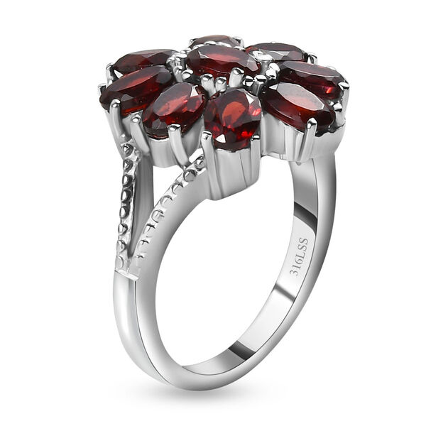 Rotes Granat-Schmuckset - 31,97 ct. image number 5