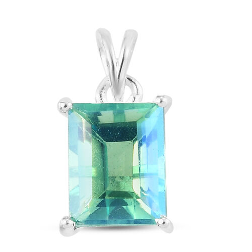 Pfau Triplett Quarz-Anhänger, 925 Silber ca. 2,76 ct image number 0