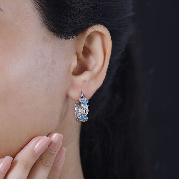 ALLORO AA Neon Apatit Ohrringe - 0,47 ct. image number 8