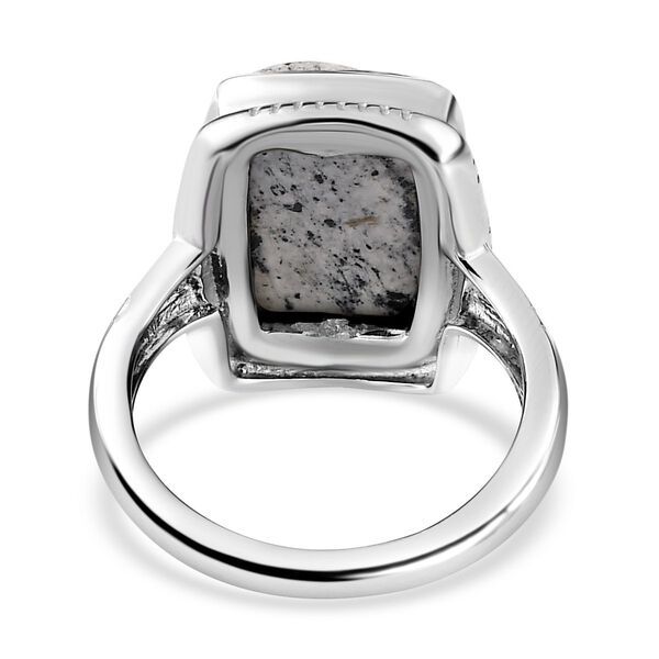 Wei&szlig;er B&uuml;ffel-Ring - 9,87 ct. image number 6