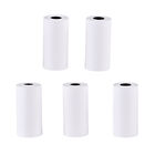 Set mit 5 Rollen Fotopapier für Sofortbildkameras, Größe 57x30 mm, Weiß