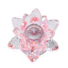 The 5th Season - 2er Set drehbare Kristall-Lotusblüten, 5x9cm, Rosa image number 2