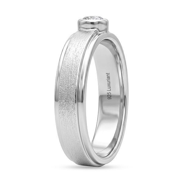 LUXURIANT DIAMOND - Lab Grown Diamant SI-GH Ring 925 Silber Rhodiniert (Gr&ouml;&szlig;e 17.00) ca. 0,25 ct image number 5