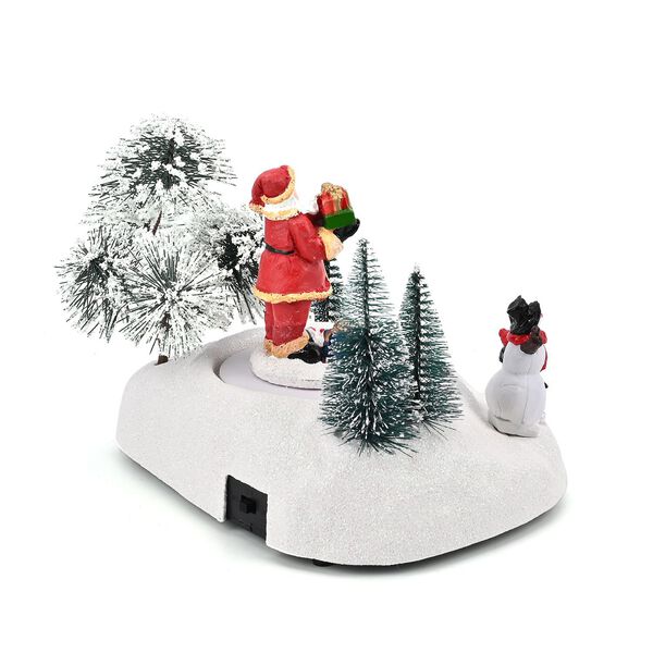 LED Musikbox Karussell mit Weihnachtsmann image number 8