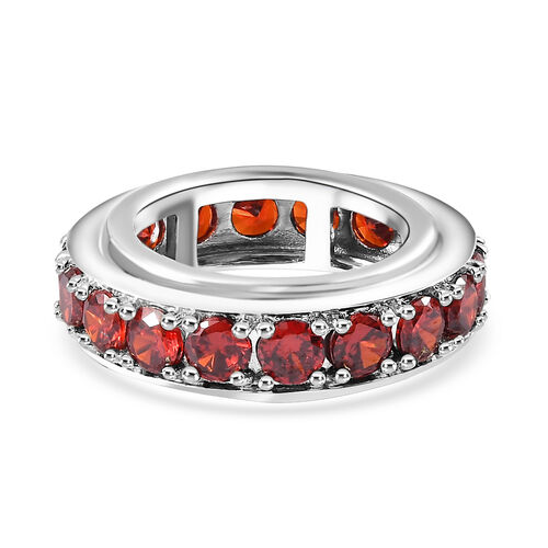 Granat Zirkonia Spinning Ring - 8,01 ct. image number 0