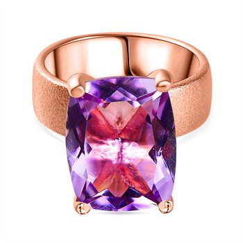 AA Rose De France Amethyst Ring - 10,38 ct.