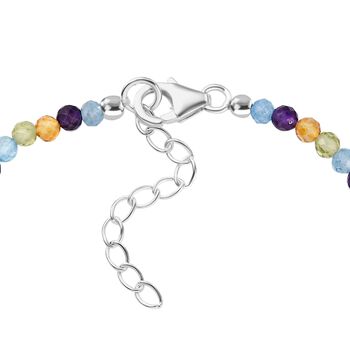 Multi-Edelstein Armband, 16,5 cm - 18.20 ct.