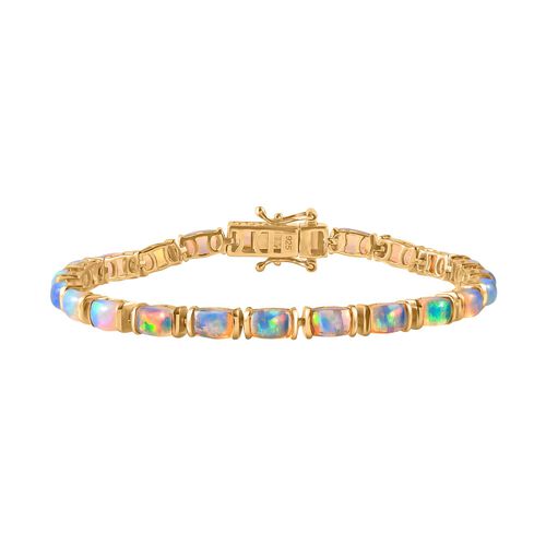 AA natürliches, äthiopisches Welo Opal-Armband, 18 cm - 7,68 ct. image number 0