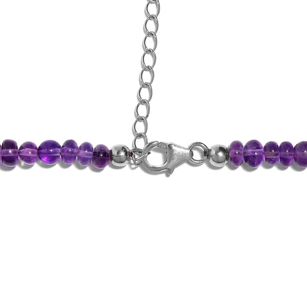 Afrikanische Amethyst-Halskette, 45cm - 140 ct. image number 5