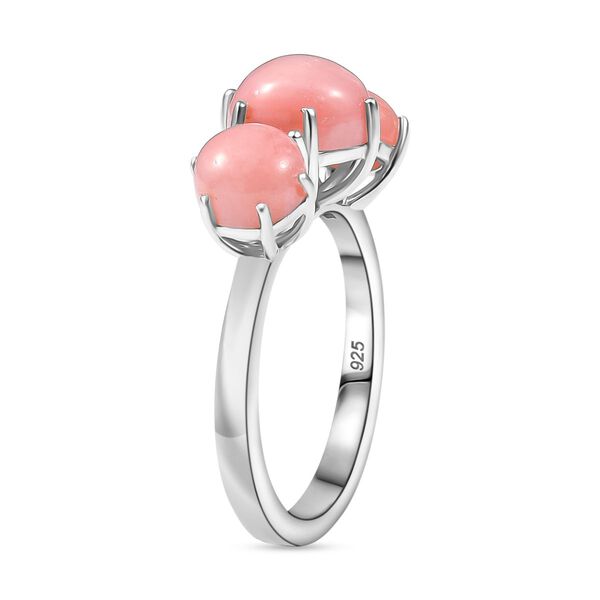 AA Vinicunca-Peruanischer Opal Ring, 925 Silber rhodiniert (Gr&ouml;&szlig;e 18.00) ca. 3.47 ct image number 4