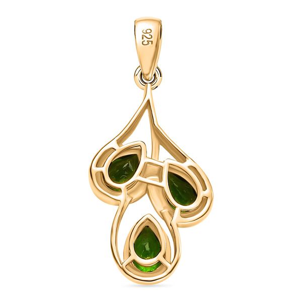 Nat&uuml;rlicher Chromdiopsid-Anh&auml;nger - 1,40 ct. image number 5