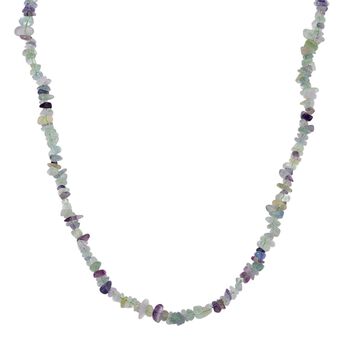 Mehrfarbige Fluorit Kette, 76 cm ca. 320.00 ct