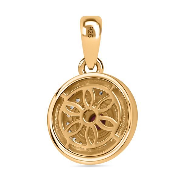 AA Afrikanischer Rubin Anh&auml;nger, ca. 0.62 ct image number 5