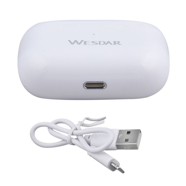 WESDAR: Premium Kollektion kabelloser Bluetooth Kopfh&ouml;rer mit Ladebox image number 4