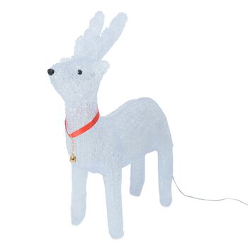 Dekorative Rentierlampe mit mehrfarbiger LED-Beleuchtung, 40x27 cm&nbsp;