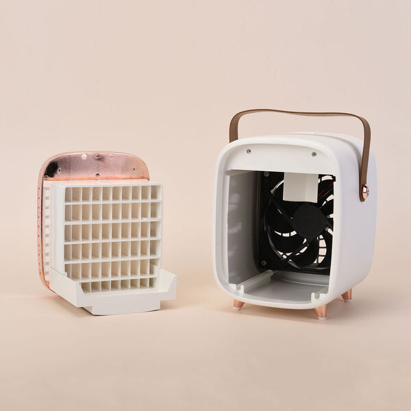 Luftk&uuml;hler mit Nebelspray und USB-Kabel, Cr&egrave;me image number 7