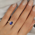 AAA Tansanit-Ring, 585 Gelbgold  ca. 2,75 ct image number 2
