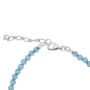 D'Joy blaues Zirkon Armband, 18 cm - 6 ct.