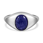 AA Tansanit Ring, 925 Silber rhodiniert, (Größe 16.00), ca. 2.50 ct