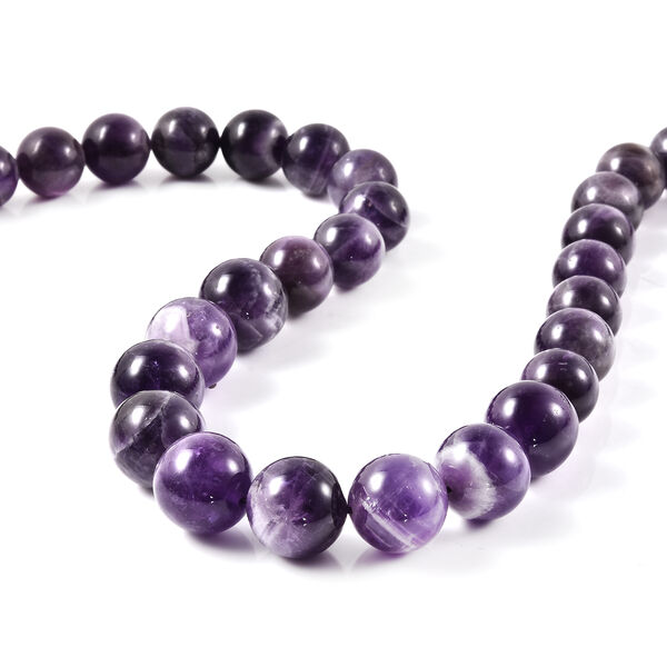 Zweifarbige Amethyst Halskette ca. 50 cm lange mit Magnetschloss 925 Silber ca. 783.75 ct image number 4